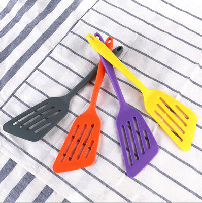 Heat Resistant Silicone Kitchen Utensil Sets Non Stick Pan Full Package Oblique Hot Fish Shovel